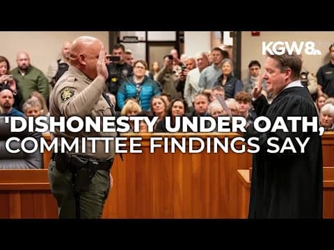 Deschutes County sheriff set to retire after panel recommends he lose his police certification