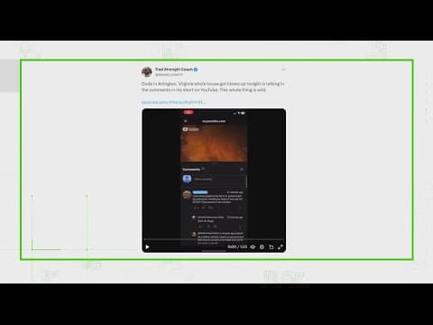 No, the man who died after the Arlington home explosion wasn't posting to YouTube after his death |