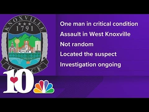 Man in critical condition after assault on Morrell Road, KPD says