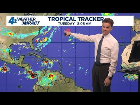 Tropical Weather Impact: Tropical Storm Fernand is barely hanging on