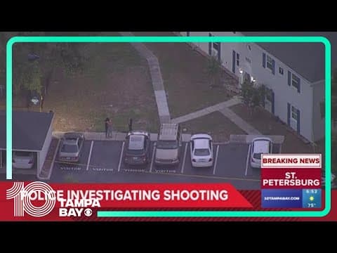 St. Pete Police investigating a deadly shooting at an apartment complex