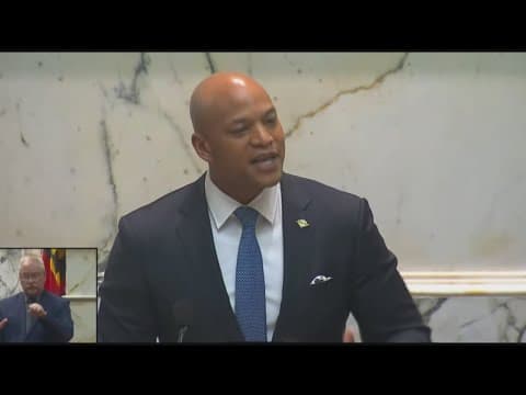 Maryland Gov. Wes Moore delivers State of the State address