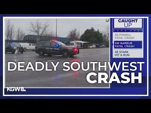One person dead in Southwest Portland crash