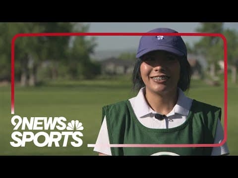 Local high school senior earns scholarship for work as golf caddie