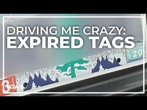 PBOT plans to crack down on expired registration tags