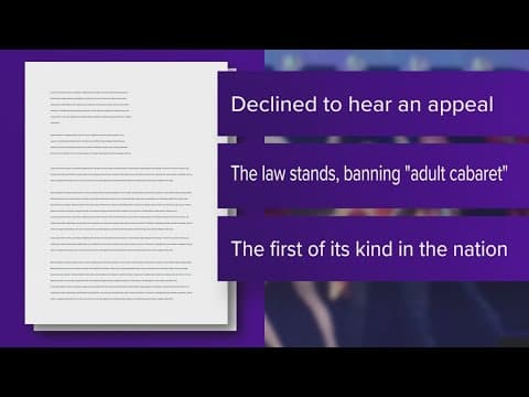 US Supreme Court denies petition to hear suit over Tennessee drag ban law