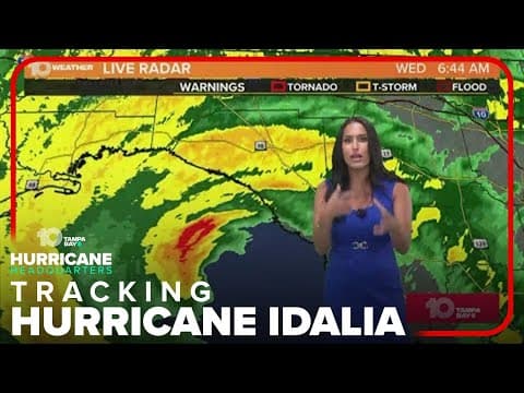 Tracking the Tropics: 7 a.m. Aug. 30 | Idalia closing in on landfall