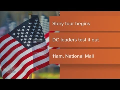American Story tour begins on National Mall