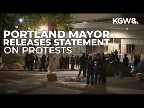 Portland mayor speaks out after peaceful ‘No Kings’ protests, riot at ICE building