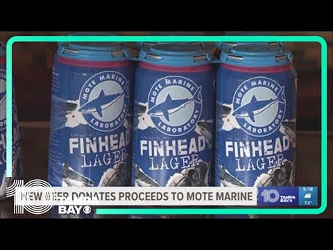 New beer donates proceeds to Mote Marine