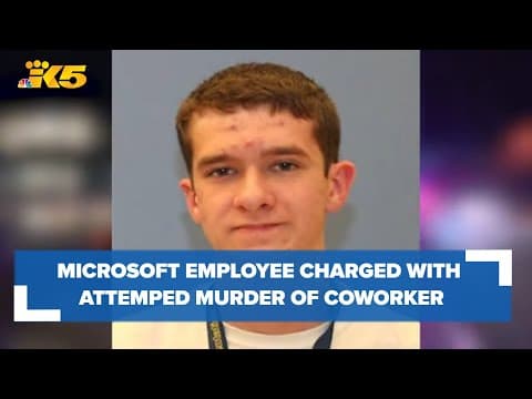 Man charged with attempted murder in seemingly random stabbing of fellow Microsoft employee