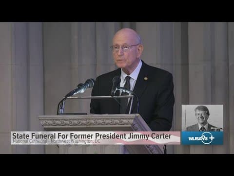 Former Jimmy Carter advisor delivers tribute at state funeral