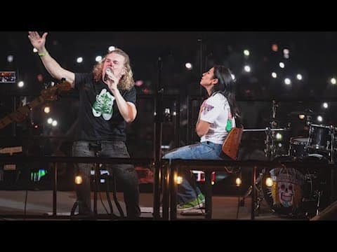 Maná honors Uvalde school shooting victim during Texas concert