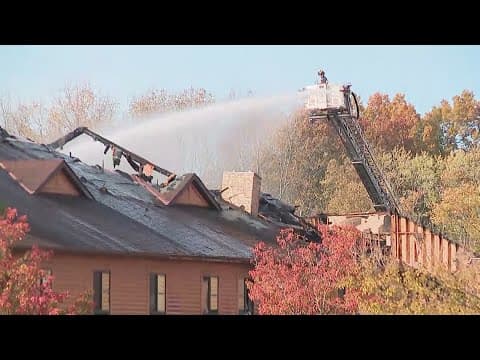 Fire breaks out at abandoned water park in east Columbus; cause under investigation