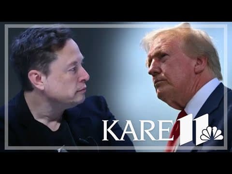 The spectacular split between Trump and Musk