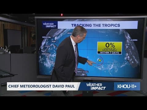 Tropical update: Wave in Atlantic drops to 0% chance for development