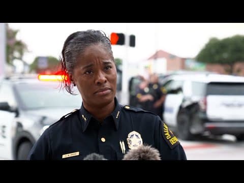 Officials provide update on three North Texas children run over by car