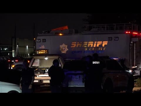 Harris County sheriff gives update after deputy shoots man accused of breaking into cars