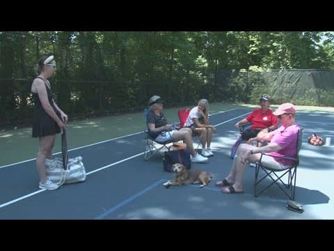 Neighbors stage sit-in at pickleball court in Annandale
