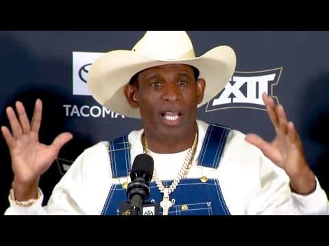 Deion Sanders cancer battle | Full press conference from Colorado coach (July 28, 2025)