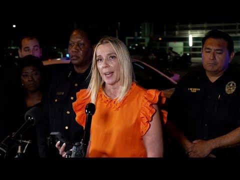 Dallas Police officer killed, two injured in overnight shooting | Full press conference