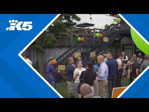 Bruce Harrell, Katie Wilson celebrate early primary results for Seattle mayor