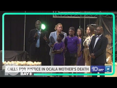 Rally held for Ocala mother one month since shooting death