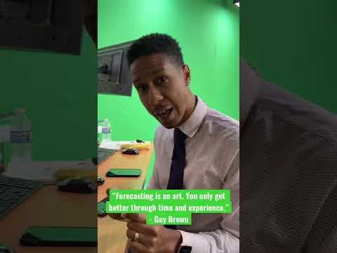 “Forecasting is an art. You only get better through time and experience.” - #guybrown