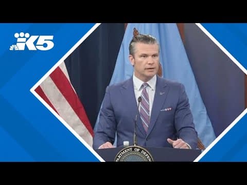 Hegseth discusses U.S. strikes on Iran