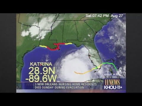 KHOU 11 Hurricane Katrina coverage: August 29, 2005