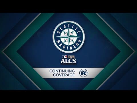 WATCH: Mariners hold press conference ahead of ALCS Game 3