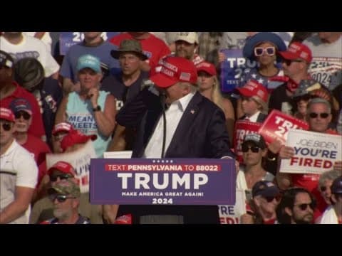 Suspected gunman and rally attendee dead after shooting at Trump campaign rally