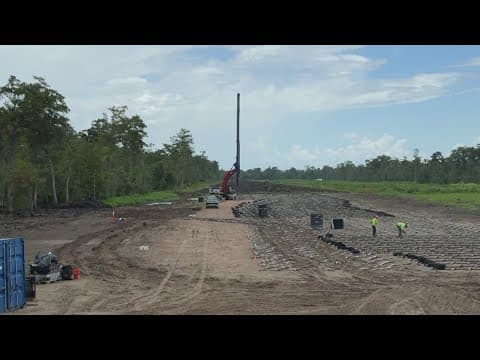 Hurricane protection system for River Parishes is 30% complete