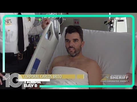 Hillsborough deputies intentionally hit by driver share their thanks