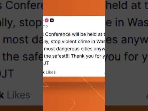 Trump continues to threaten federal takeover of DC