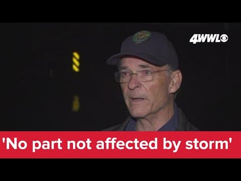 'No part not affected by storm' | Police Chief on widespread flooding in Kenner