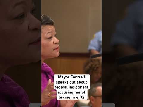Mayor Cantrell speaks after indictment of businessman with ties to her, accused of taking gifts.