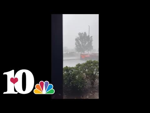 Storm rolls through Oak Ridge