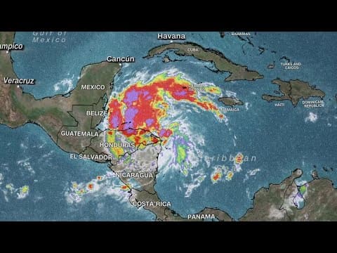 Tropical Storm Sara develops in Caribbean