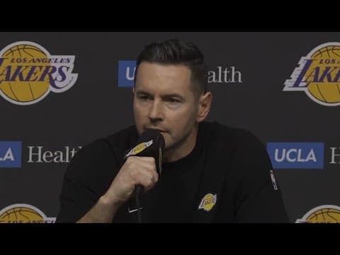 Dallas Mavericks vs. Los Angeles Lakers | JJ Reddick pre-game presser (Feb. 25, 2025)