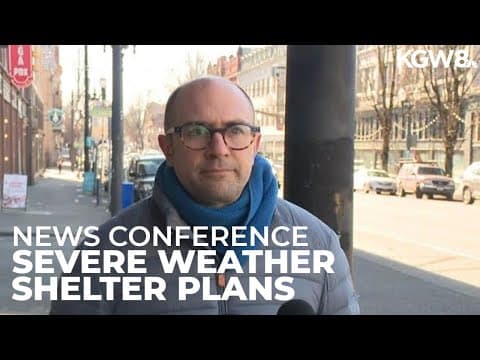 Multnomah County health officer discusses cold weather shelter plans, health risks