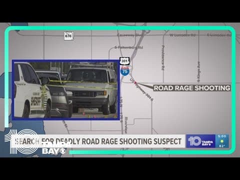 Search for suspect in deadly Riverview road rage shooting