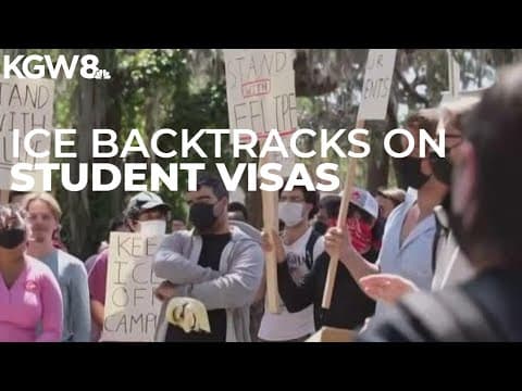 ICE reverses decision on terminating student visas for international students