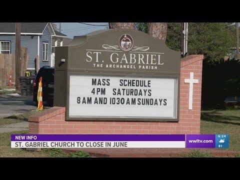 St. Gabriel Church to close in June