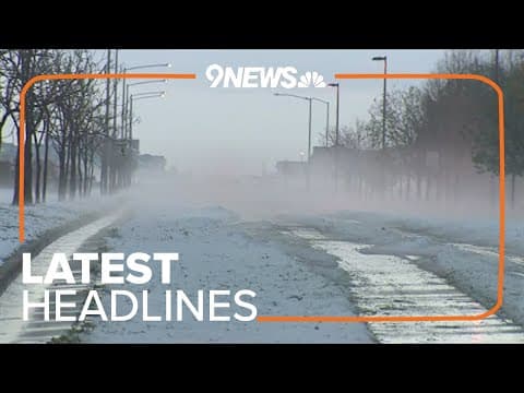Latest headlines | Hail pummels Denver metro area