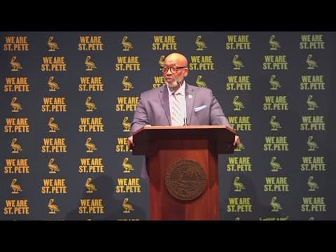 St. Pete Mayor Welch gives State of the City address with focus on hurricane recovery, Rays stadium
