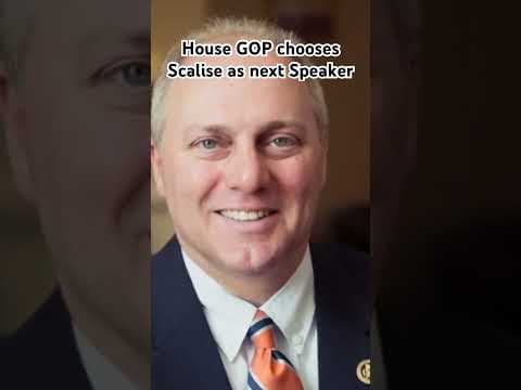 Republicans have chosen Steve Scalise as their nominee for House Speaker—formal vote still required.