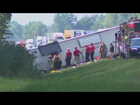 5 killed, dozens injured in New York bus crash