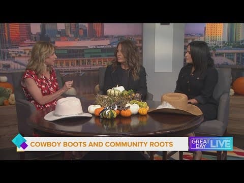 Cowboy boots and community roots