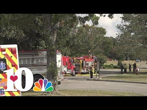 Firefighters battling fire at crematorium